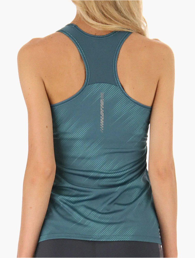 Lotto Teal Sport Running Tank Top - Back