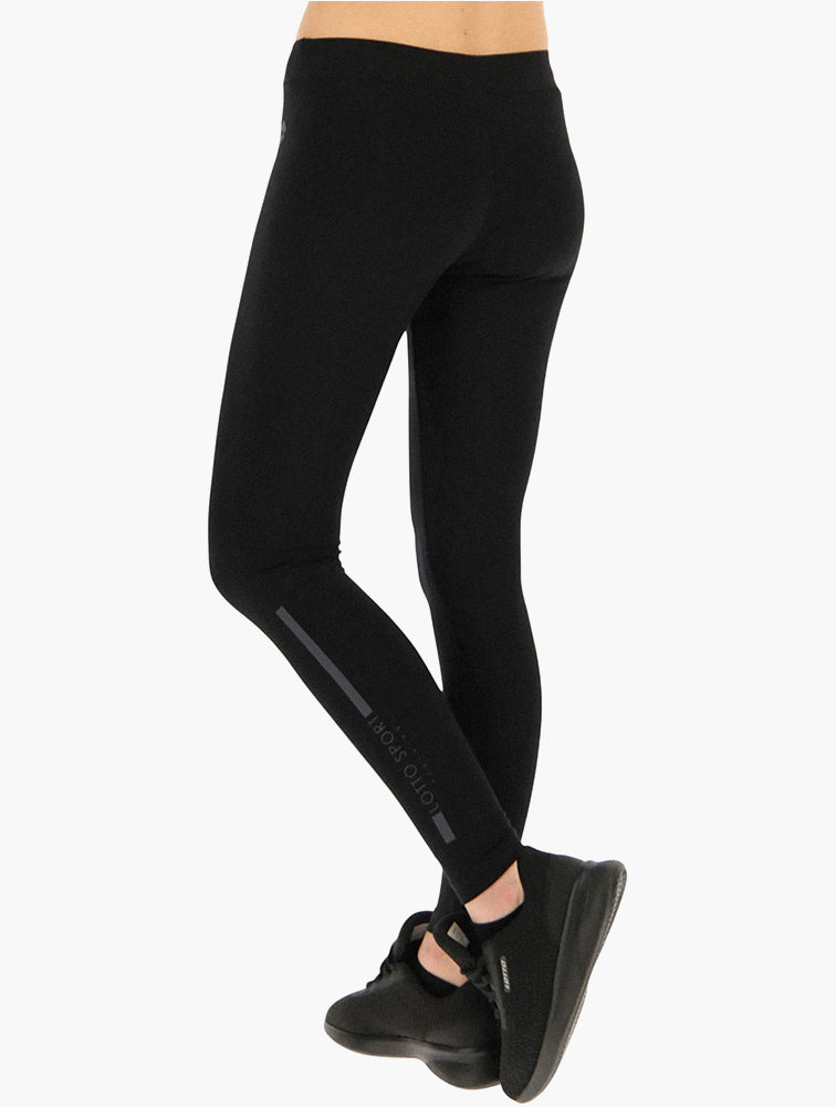 Lotto Black Dinamico VI Leggings - Back