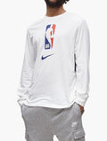 Nike White NBA Team 31 Dri-FIT Long-Sleeve T-Shirt - Front