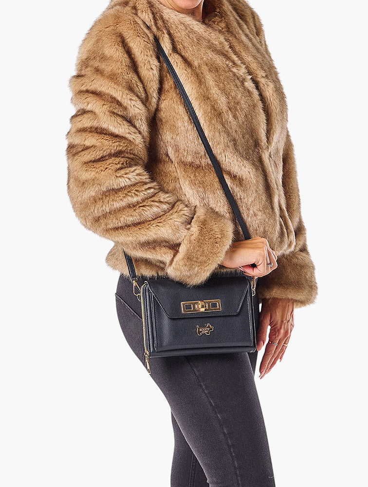 Scotty Bags Phantom Black Barcelona Crossbody - detail