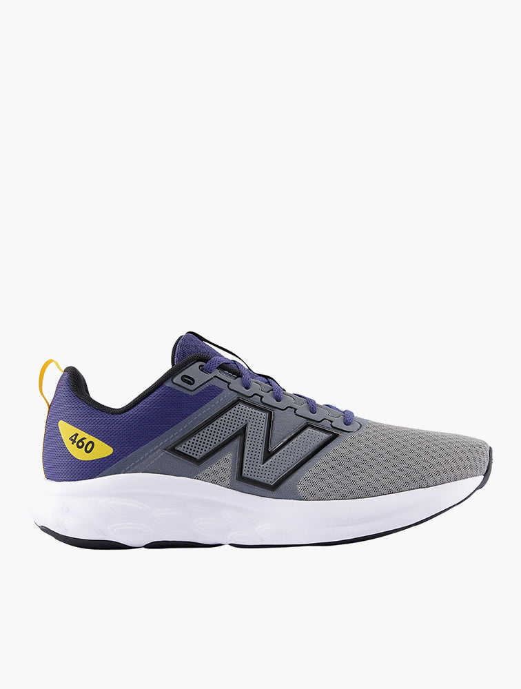 New Balance Grey Blue 460 V4 Running Shoes front
