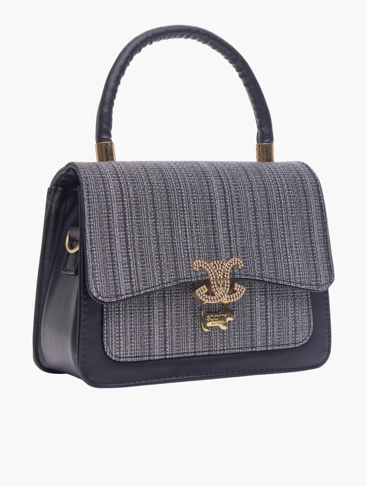 Scotty Bags Phantom Black Arabella Tote - detail
