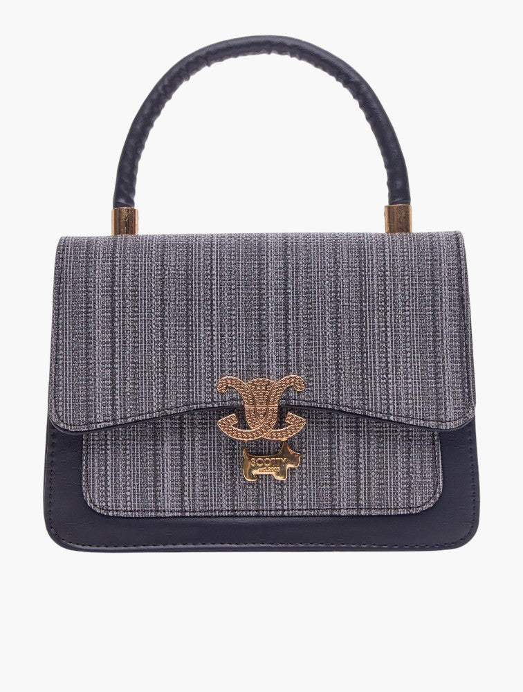 Scotty Bags Phantom Black Arabella Tote - front